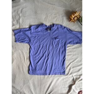 Vintage Paris Sports Club Purple Pocket T-shirt Maurices Size S